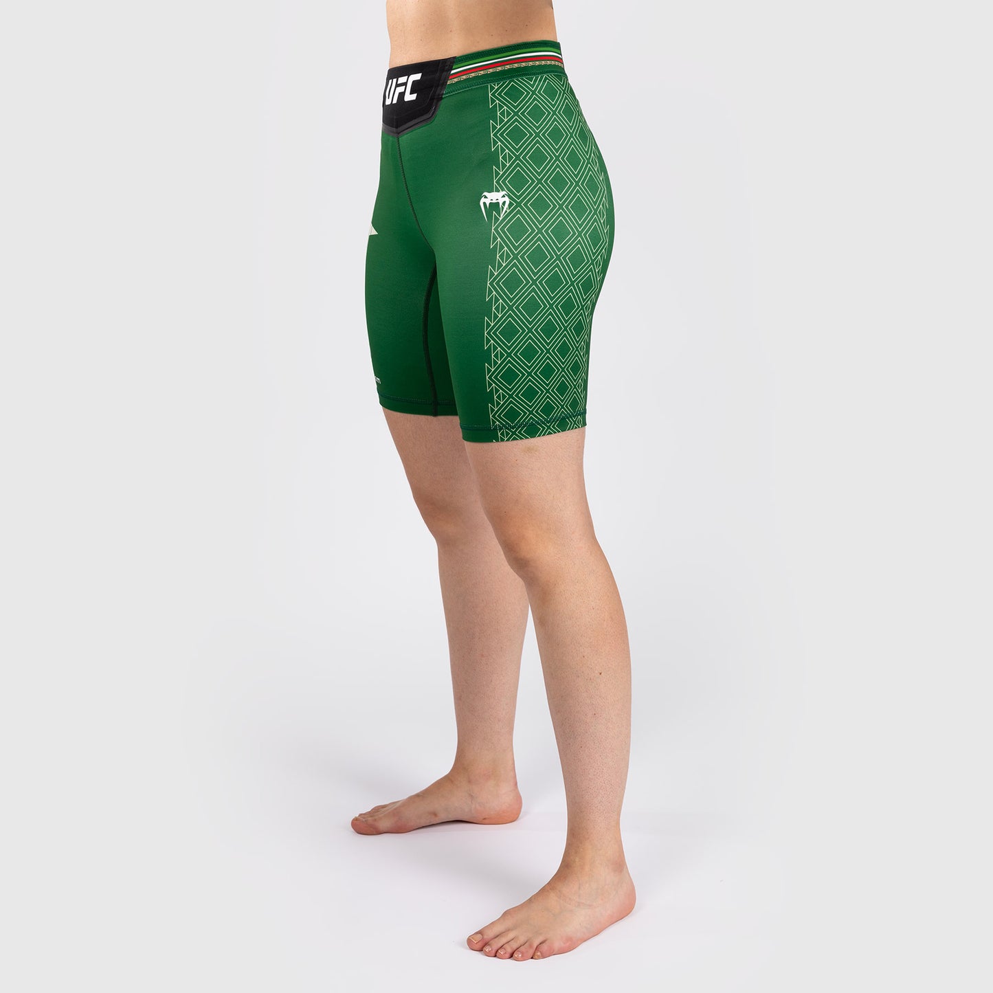 Noche UFC by Venum Authentic Fight Night Pantaloncini Vale Tudo da donna - Taglio lungo - Verde