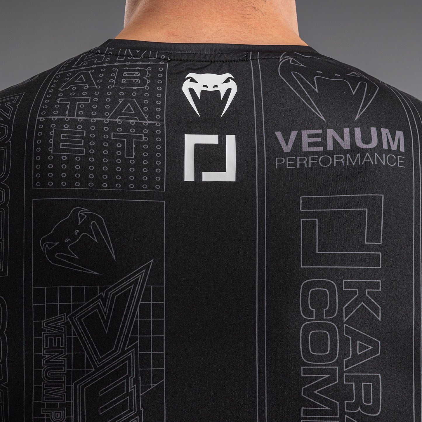 Karate Combat by Venum Maglietta Dry Tech Senza Maniche – Nero/Grigio