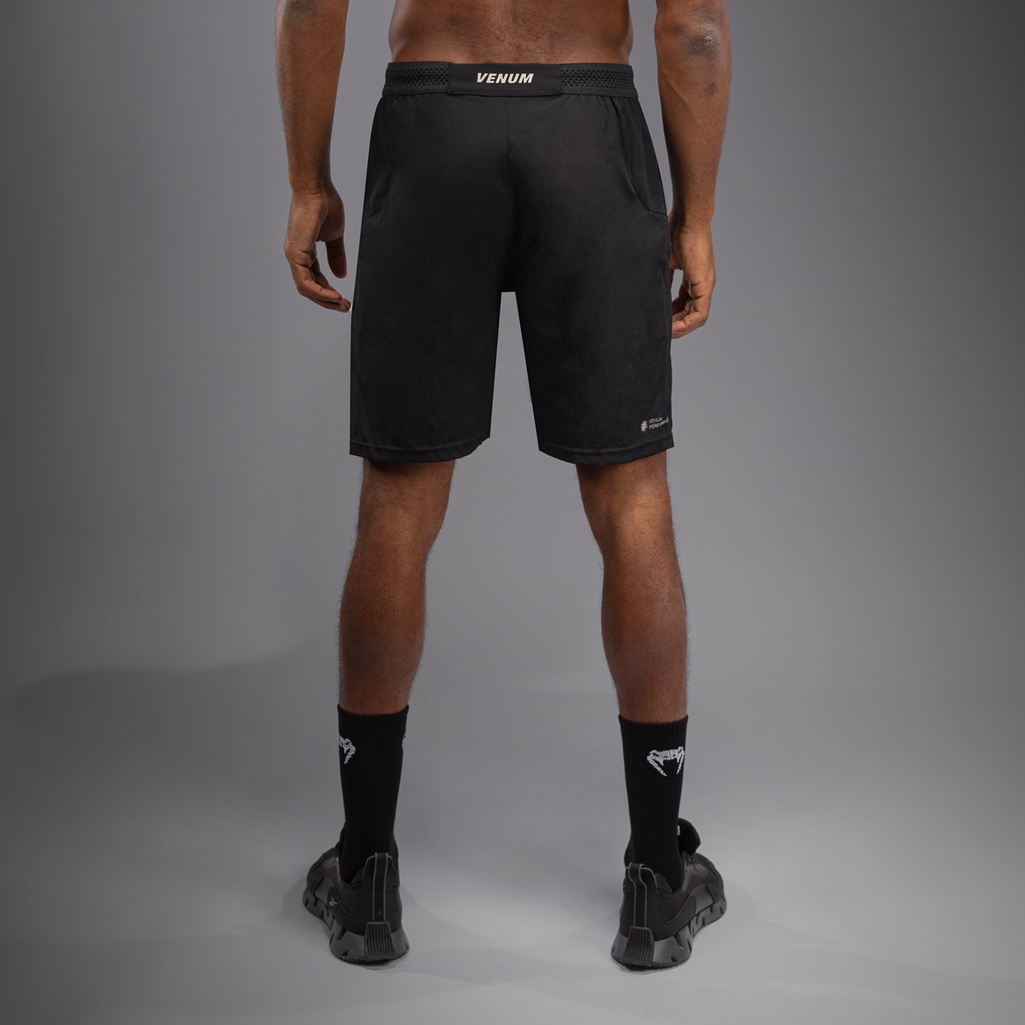 Venum G-Fit Air Pantaloni da Allenamento Uomo - Nero Profondo/Rosso Fuoco