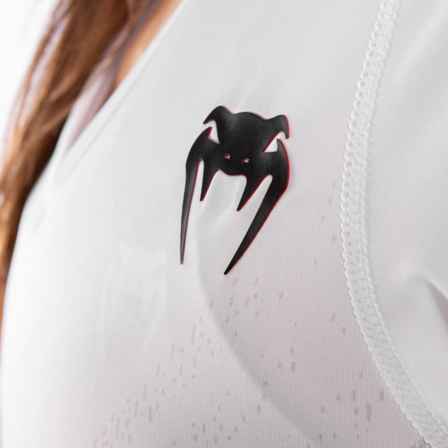 Maglia Tecnica Donna Personalizzata UFC Venum Authentic Fight Night - Bianco