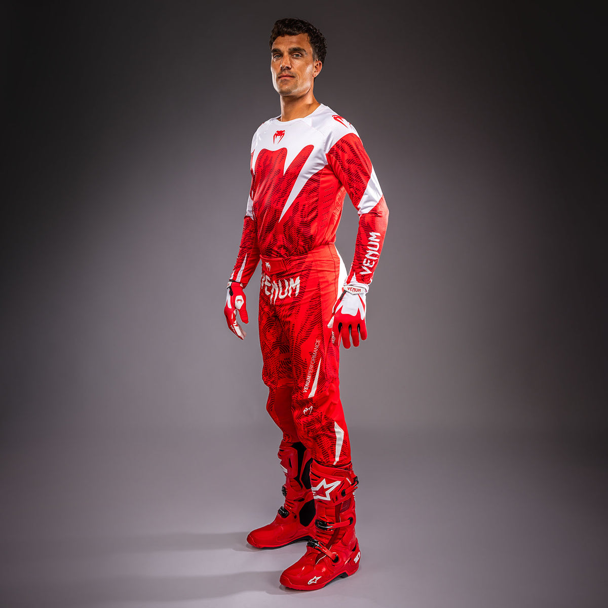 Venum MX Elite Pantaloni da Motorsports - Rosso