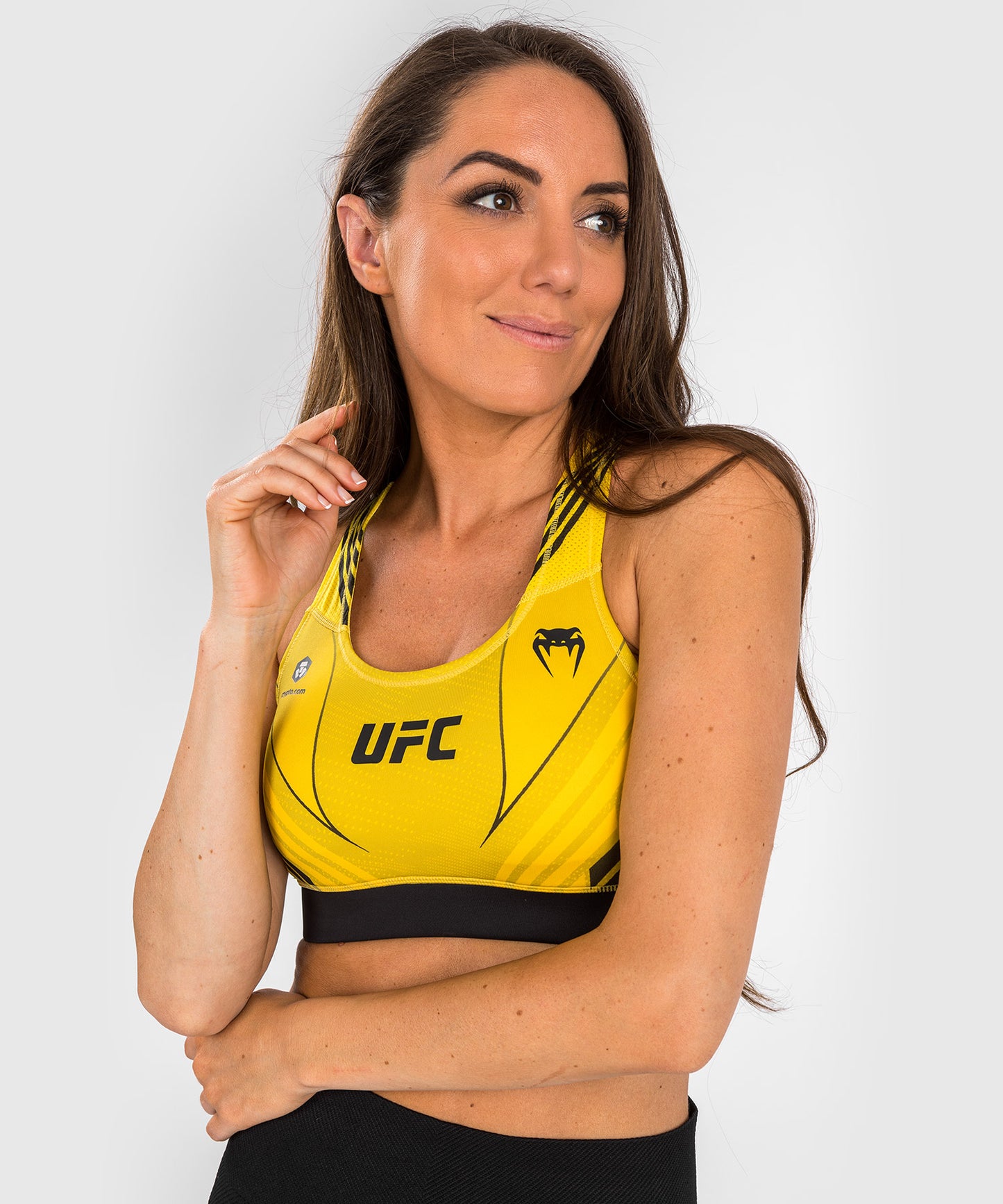 Reggiseno Sportivo Donna UFC Venum Authentic Fight Night 1.0 - Giallo