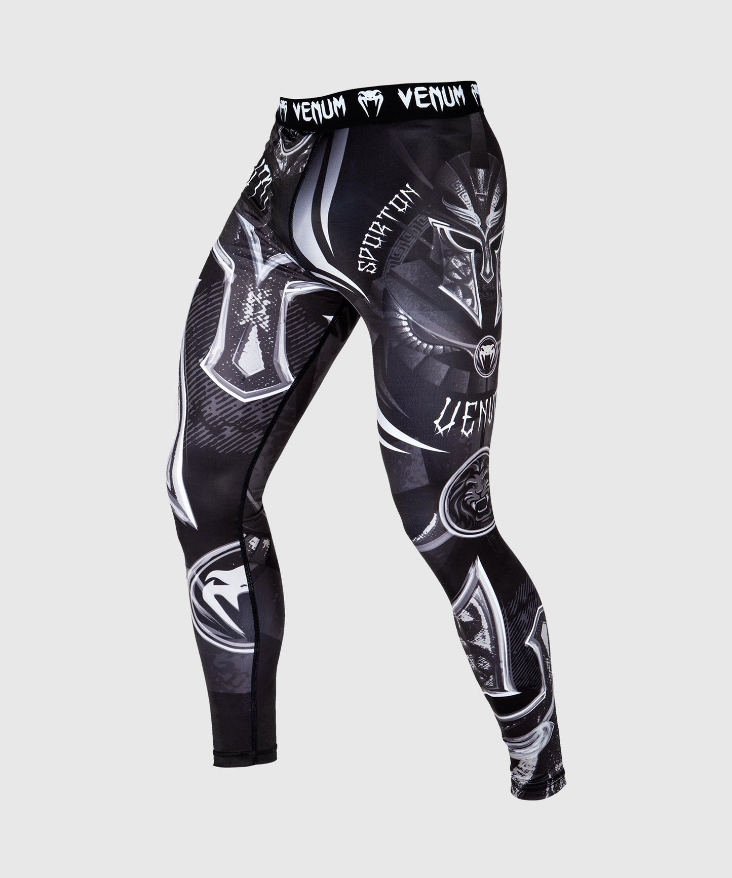 Pantaloni a compressione Venum Gladiator 3.0 - Nero/Bianco