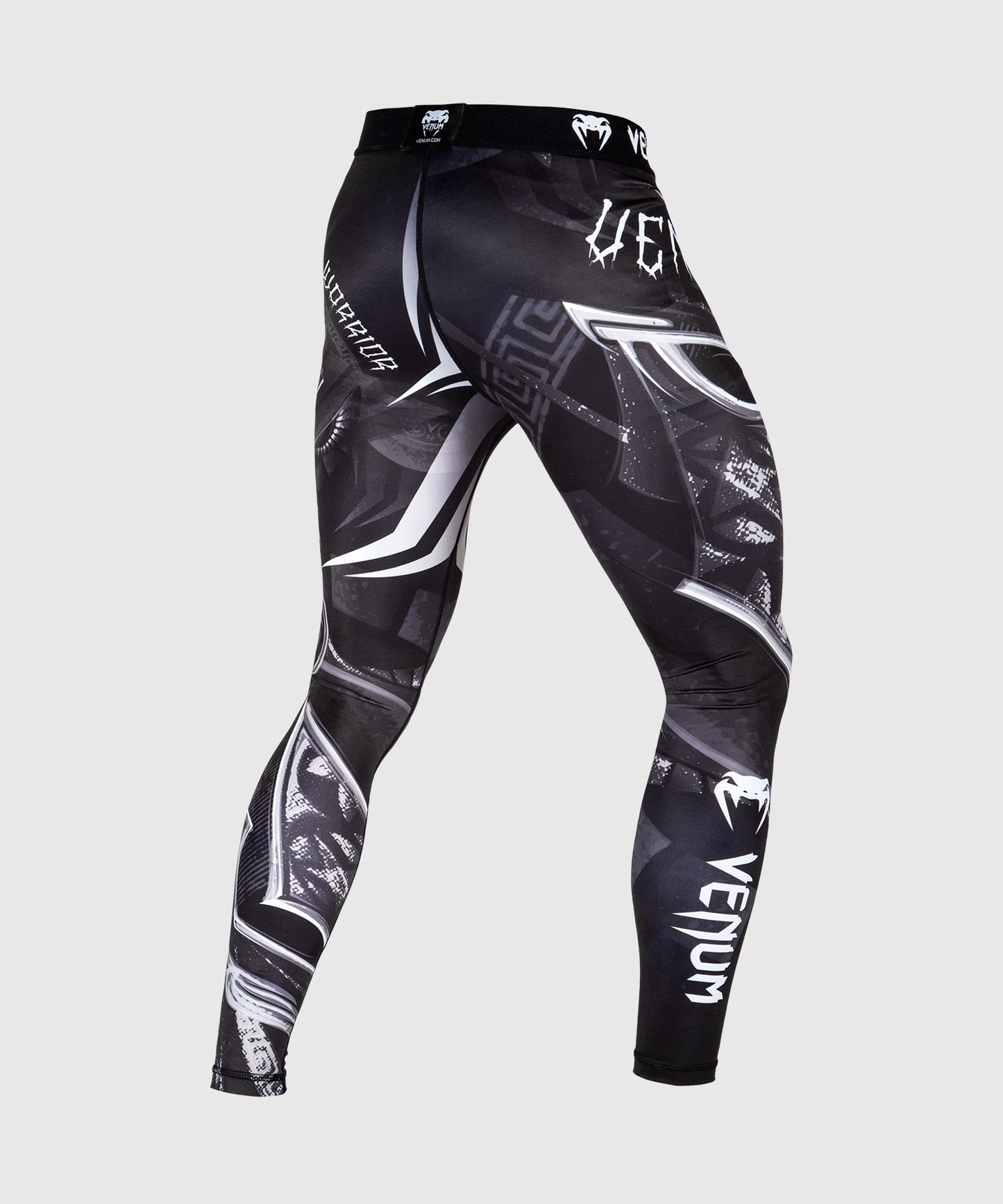 Pantaloni a compressione Venum Gladiator 3.0 - Nero/Bianco