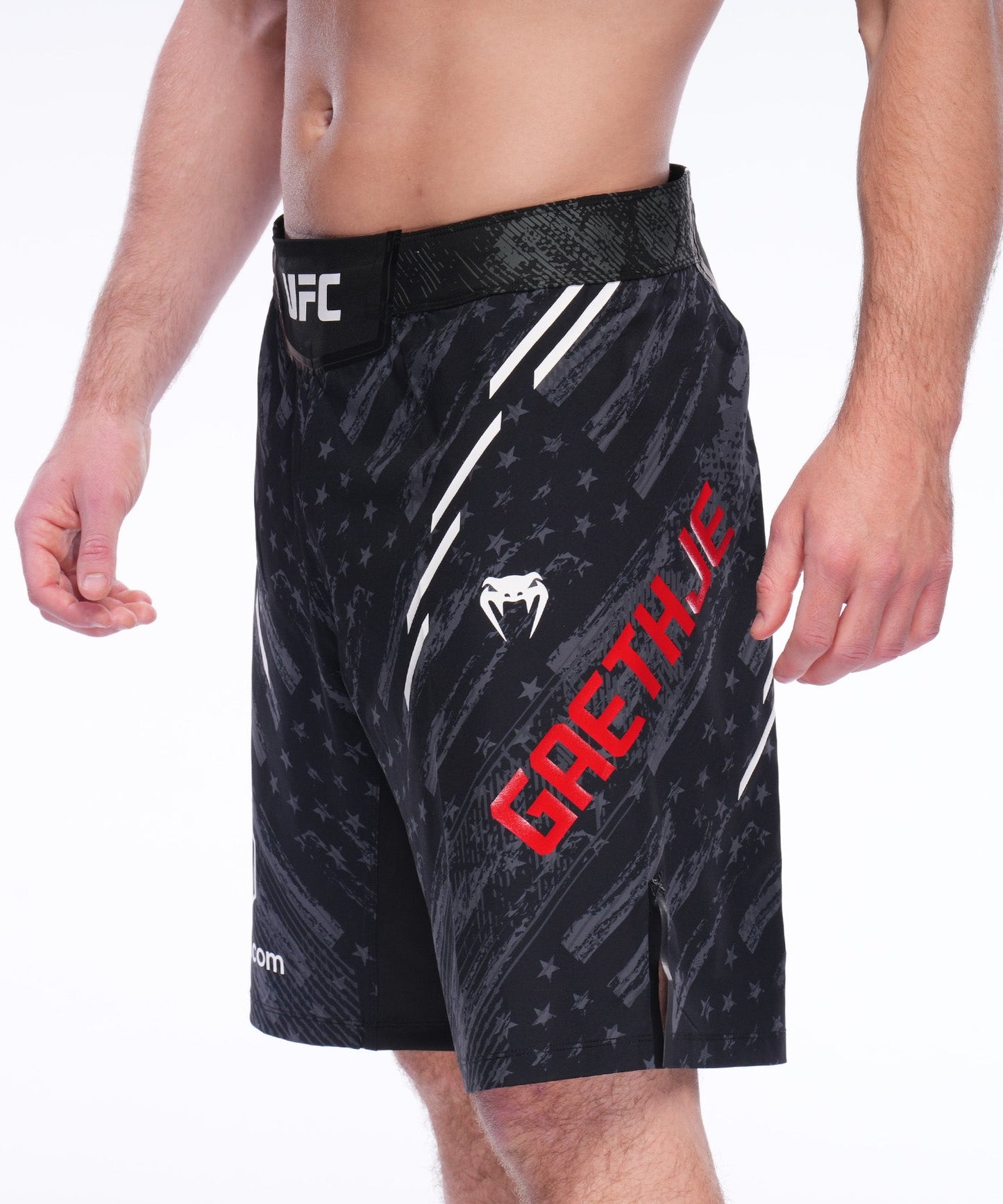 UFC Unrivaled by Venum Justin Gaethje Pantaloni da Combattimento Uomini - Nero