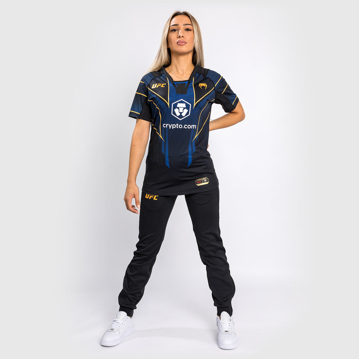 Maglia da donna UFC Venum Authentic Fight Night 2.0 Walkout - Midnight Edition - Champion