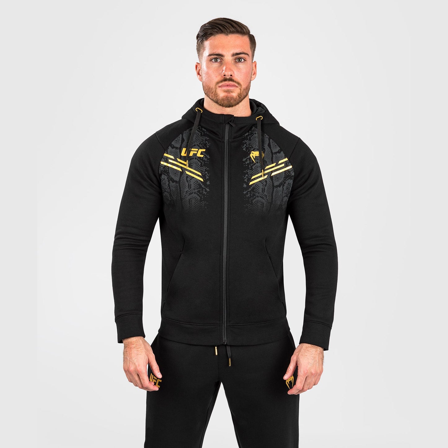 UFC Adrenaline by Venum Replica Felpa con Zip Uomo – Champion