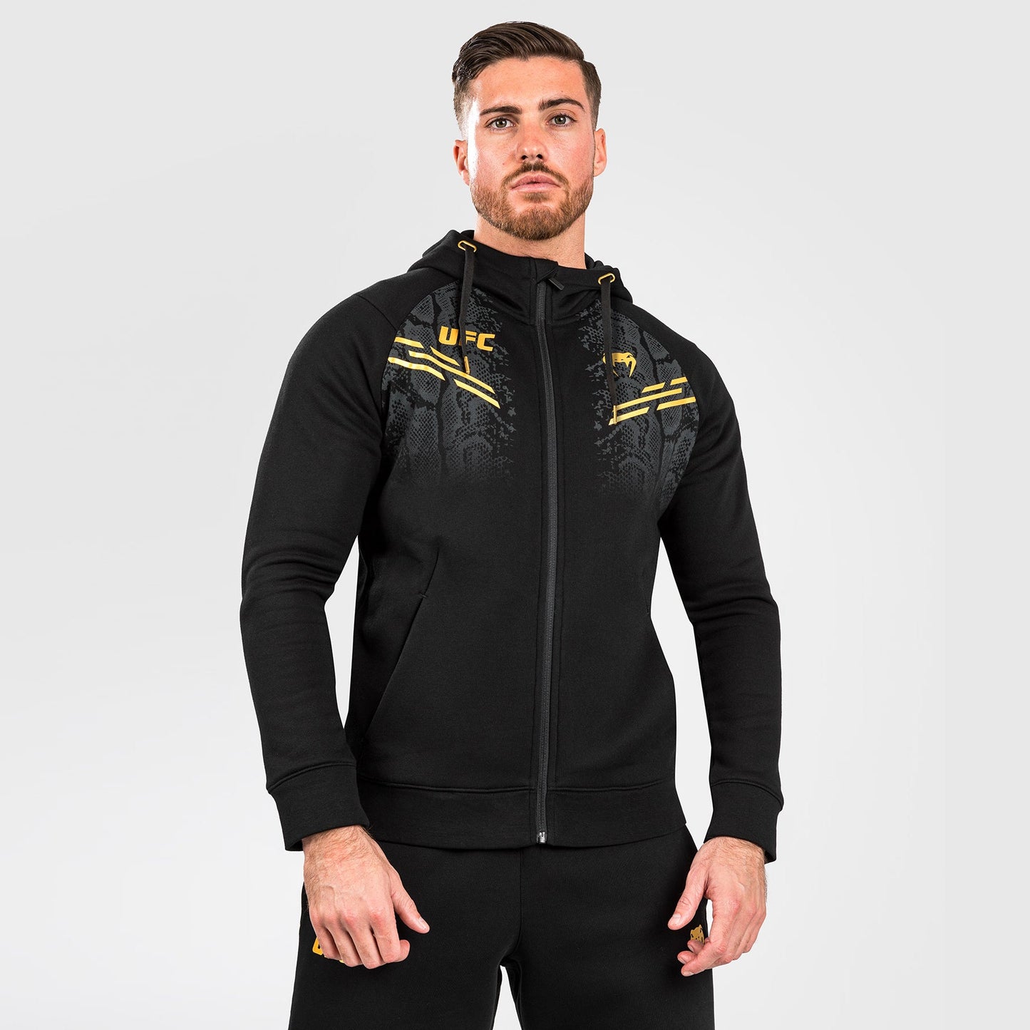 UFC Adrenaline by Venum Replica Felpa con Zip Uomo – Champion