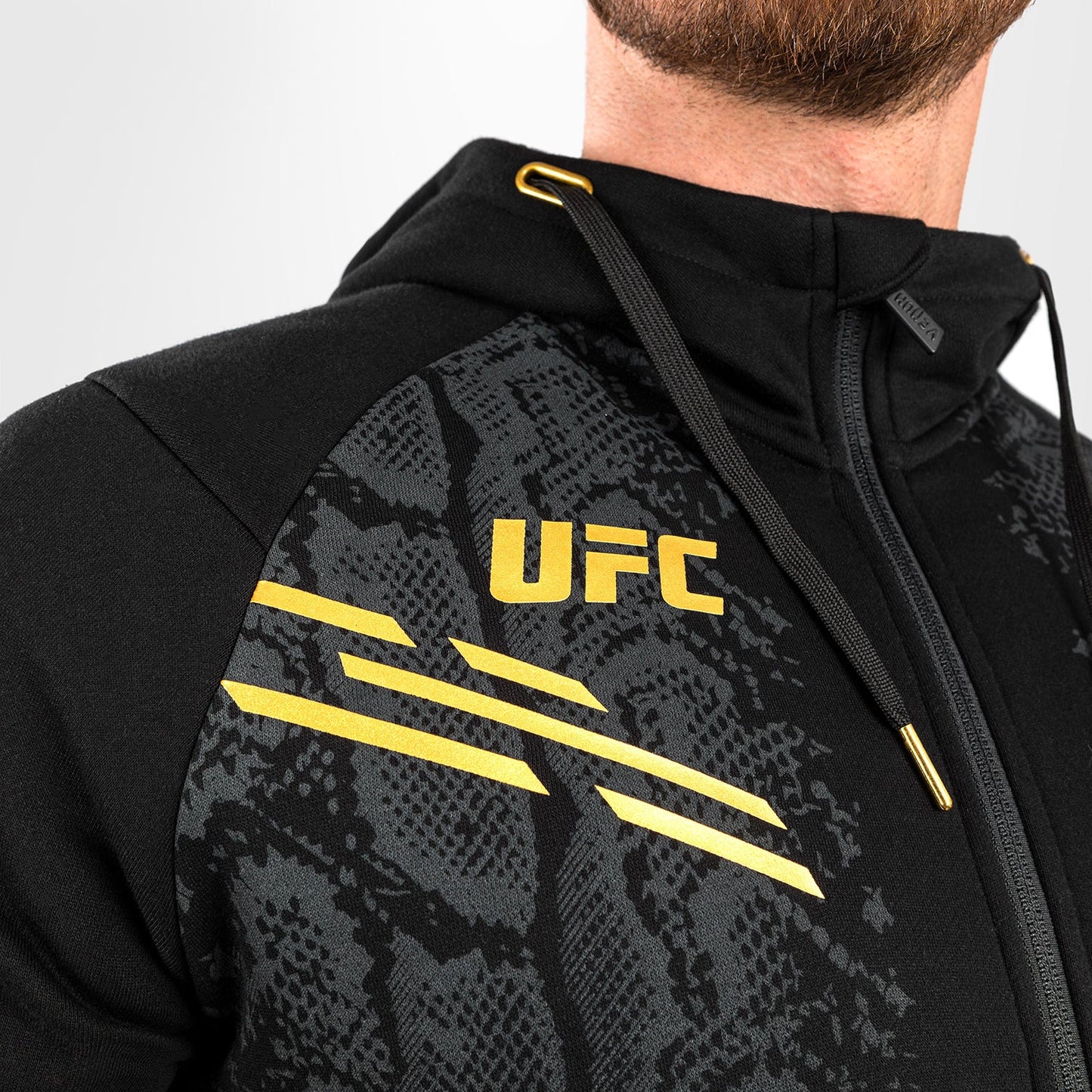 UFC Adrenaline by Venum Replica Felpa con Zip Uomo – Champion