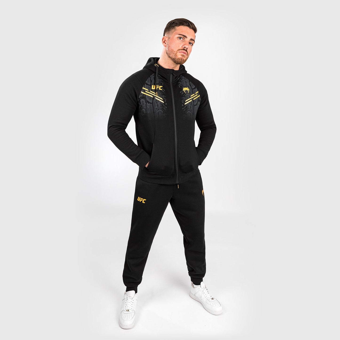 UFC Adrenaline by Venum Replica Felpa con Zip Uomo – Champion