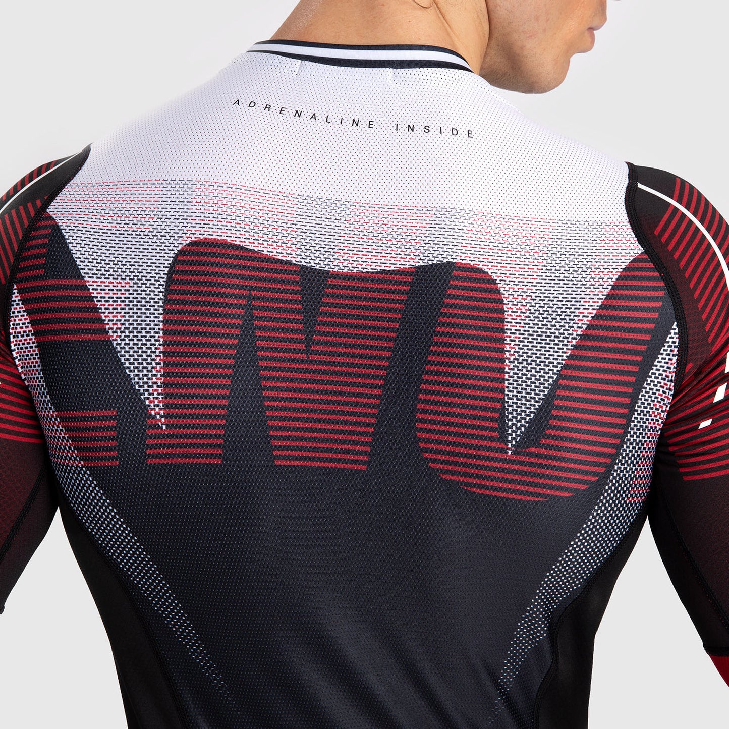 Venum Adrenaline Rashguard a Maniche Lunghe da Uomo - Red