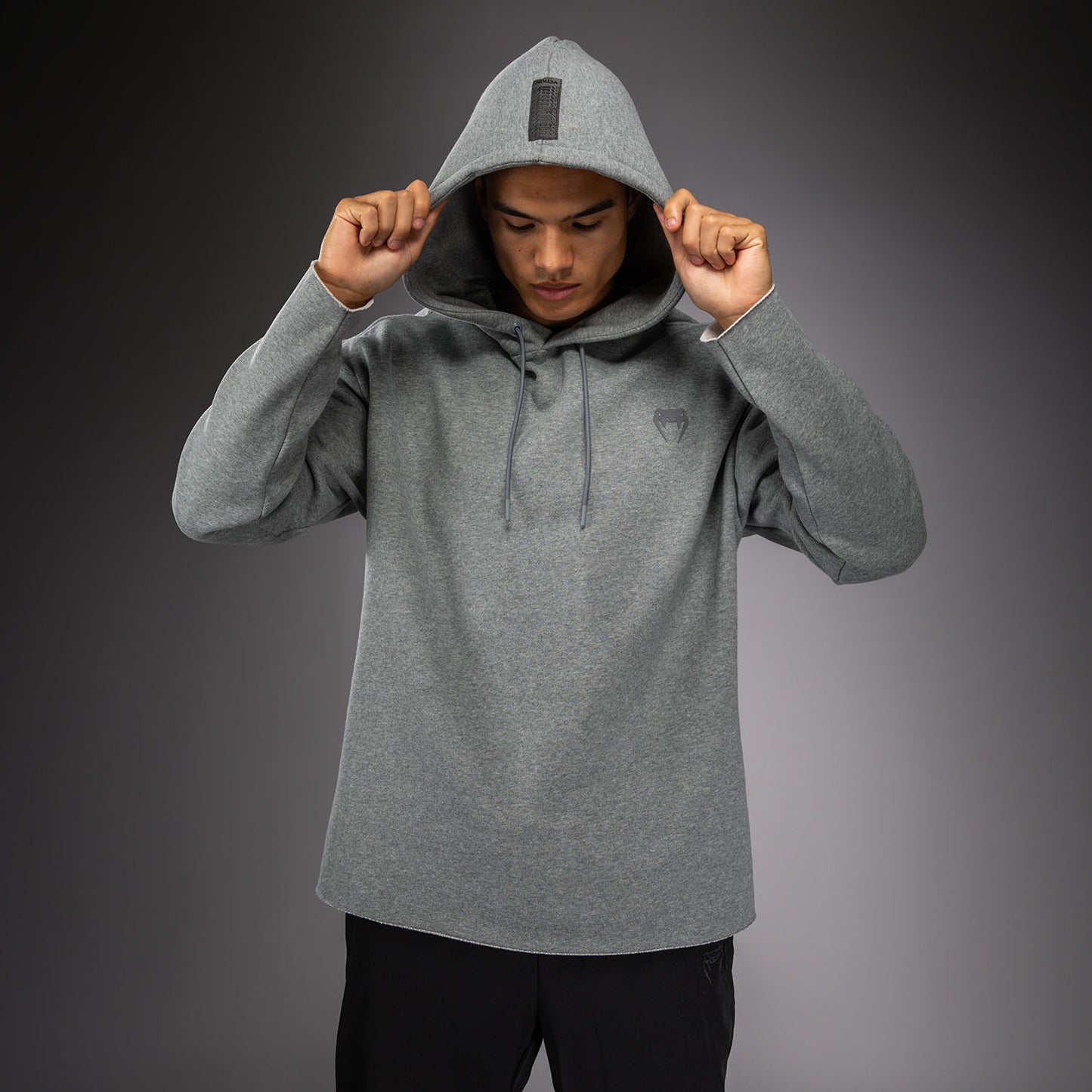 Venum Divide Winter Felpa con Cappuccio - Grigio Mélange