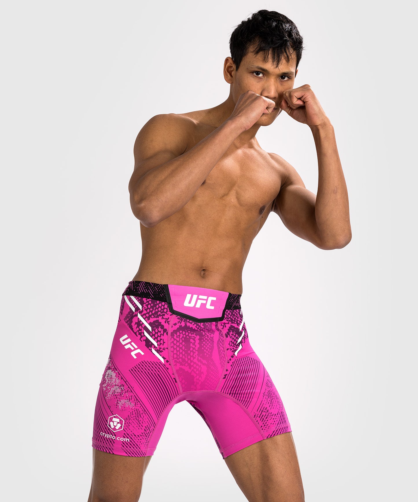 UFC Unrivaled by Venum Authentic Fight Night Pantaloni Vale Tudo Uomini - Rosa