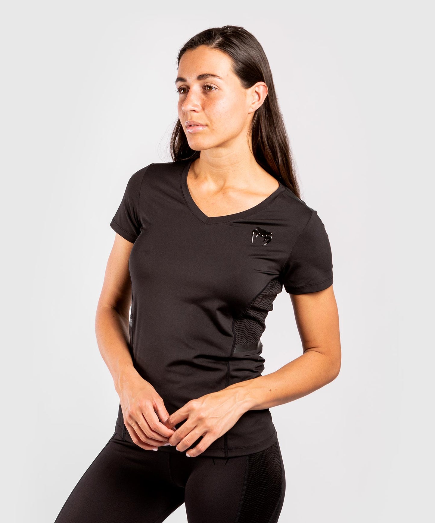 Maglietta Venum G-fit Dry-Tech - Nero / Nero