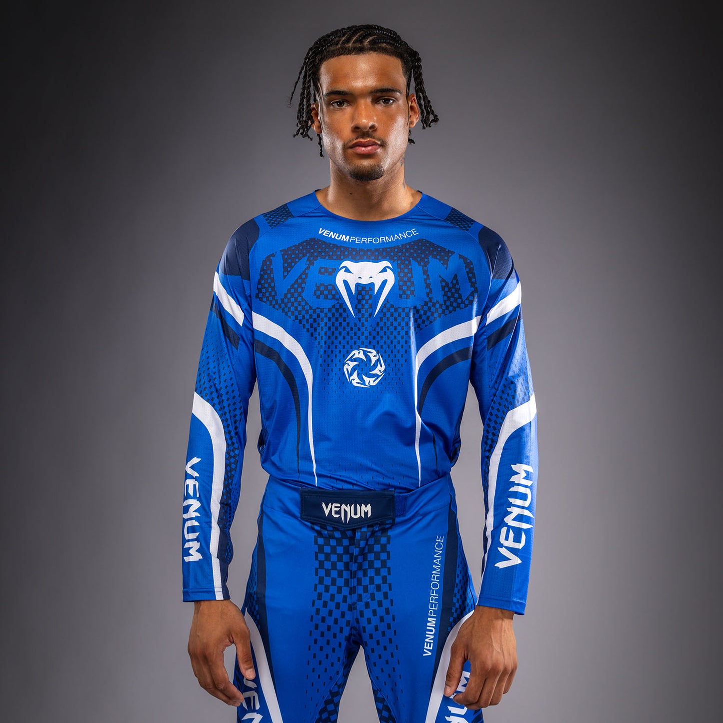 Venum MX Challenger Maglia da Motorsports - Blu
