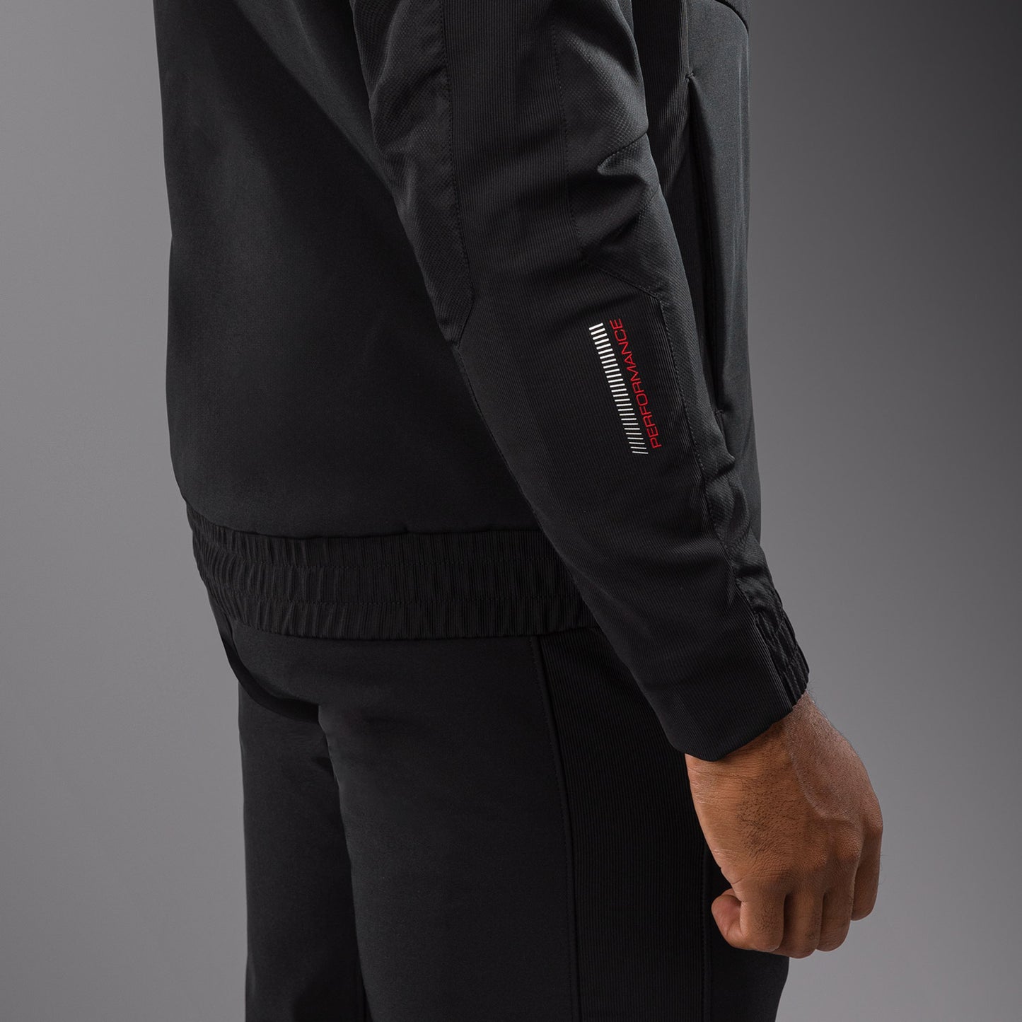 Venum Tactical XT Giacca da pista uomo - nero/rosso fuoco