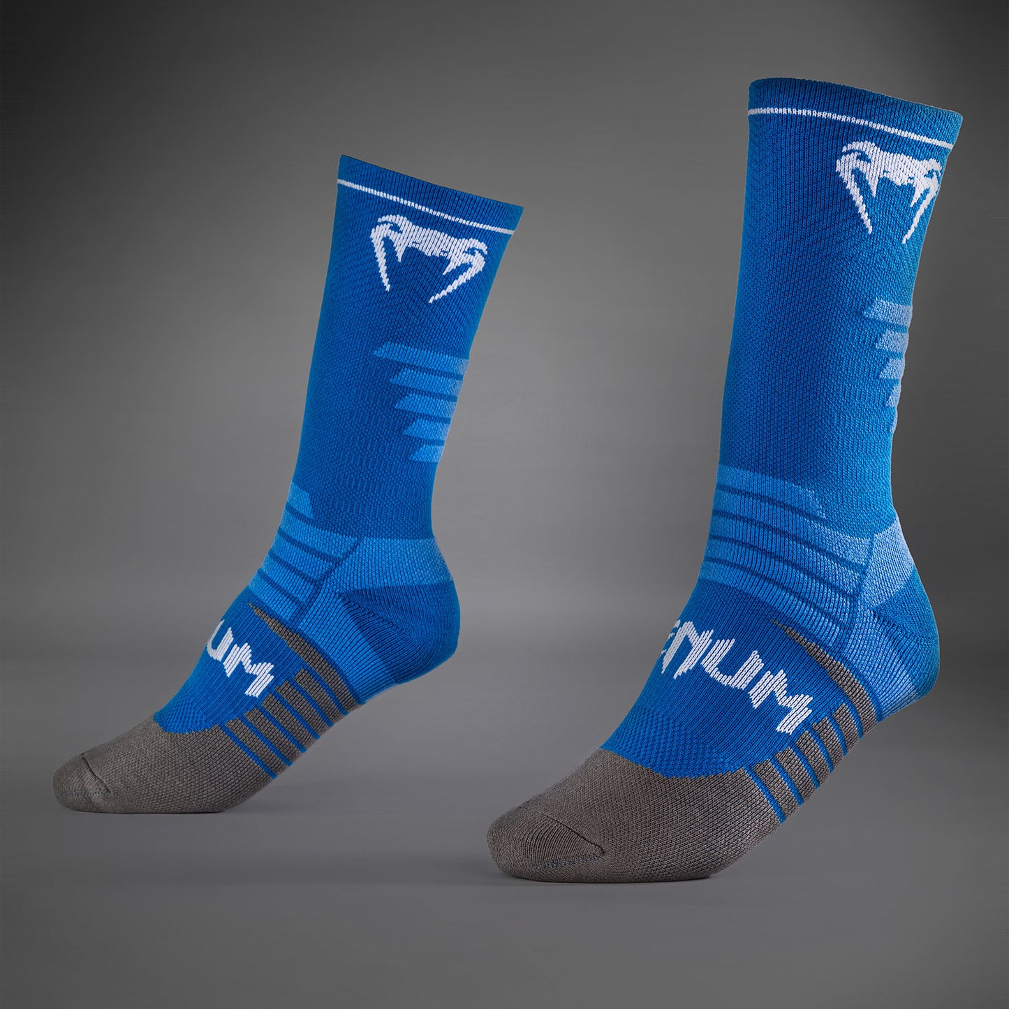 Venum Elite Calze Performance - Blu Reale/Bianco