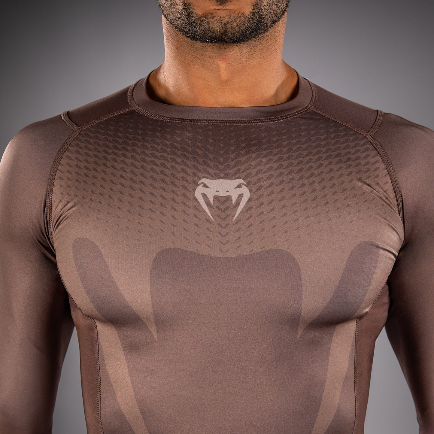 Venum No Gi Rashguards - Marrone Cioccolato