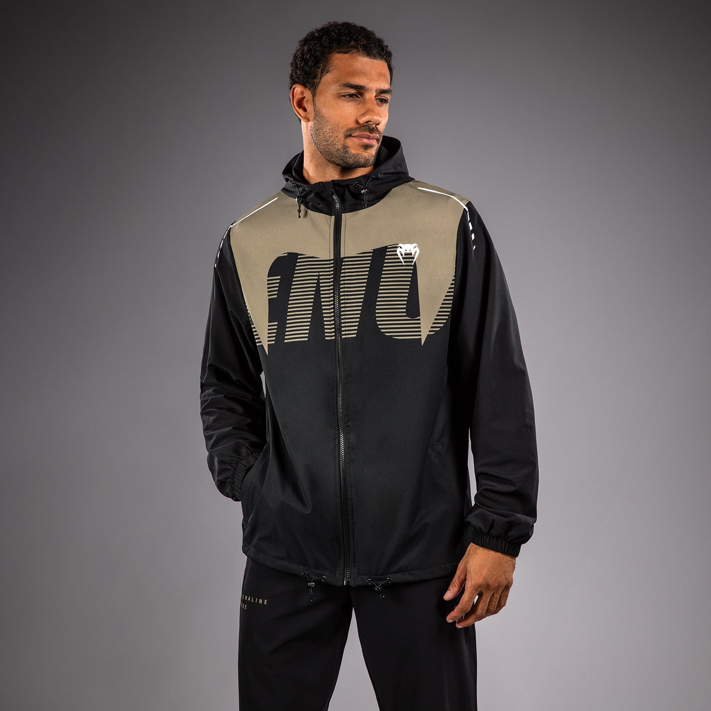 Venum Adrenaline Giacca da Track – Nero/Sabbia