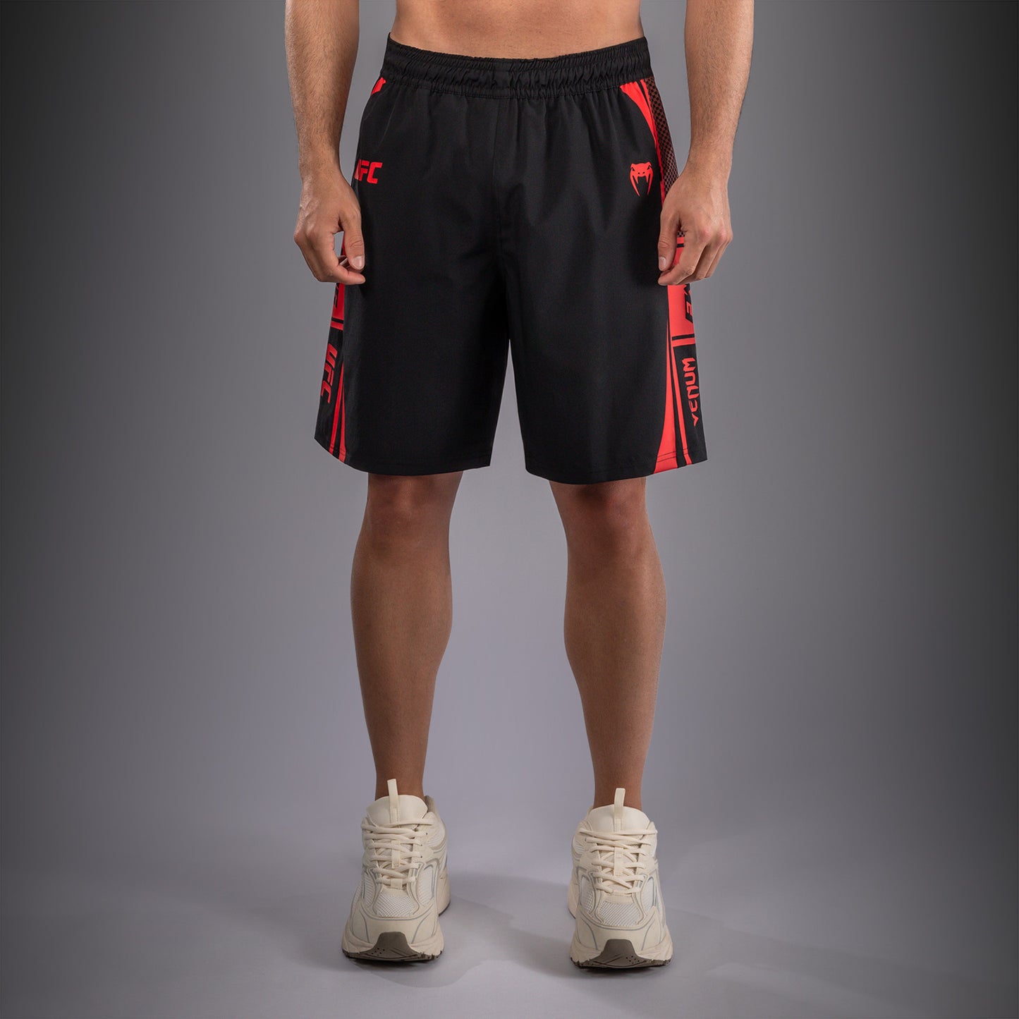 Venum UFC Unity by Venum Authentic Fight Week Pantaloncini Tecnici da Uomo - Nero