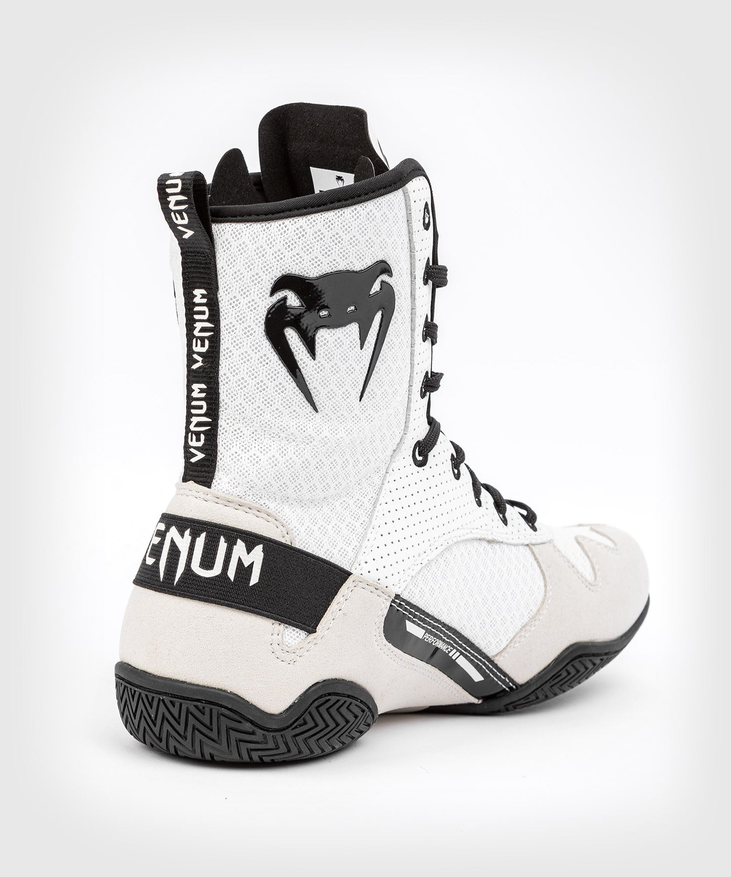 Venum Elite Scarpe da Boxe - Bianco/Nero