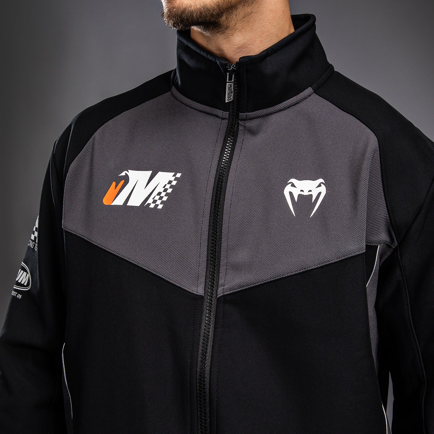 Venum Motorsport Giacca Softshell - Nero Profondo