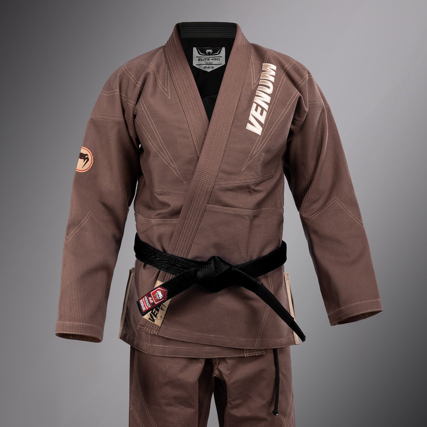 Venum Elite 5.0 - 450 - Gi Brazilian Jiu Jitsu - Marrone Cioccolato