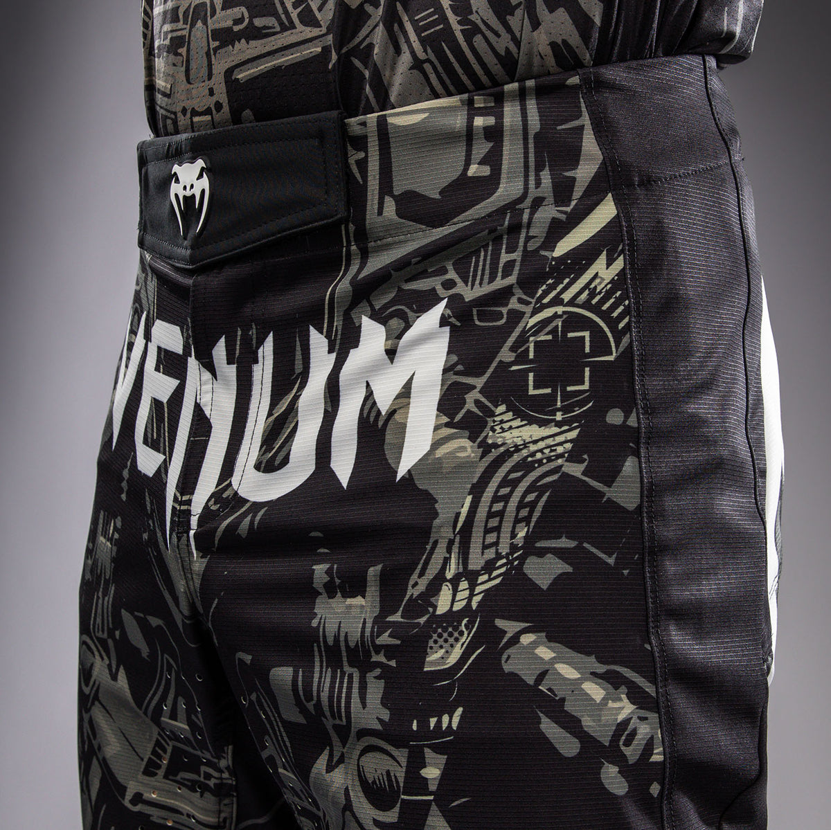 Venum MX Elite Pantaloni da Motorsports - Nero/Sabbia
