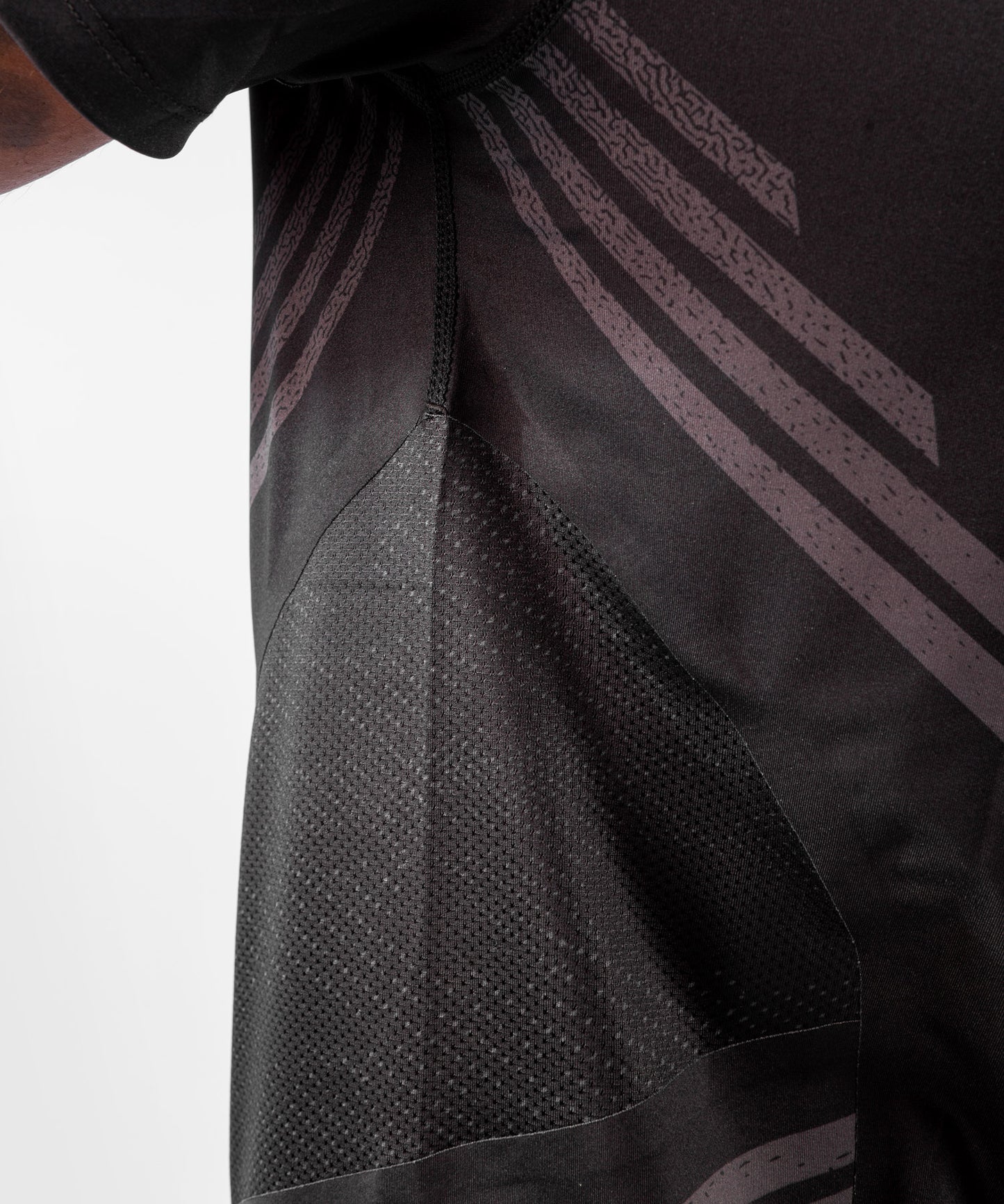 Maglia Tecnica Uomo Personalizzata UFC Venum Authentic Fight Night - Nero