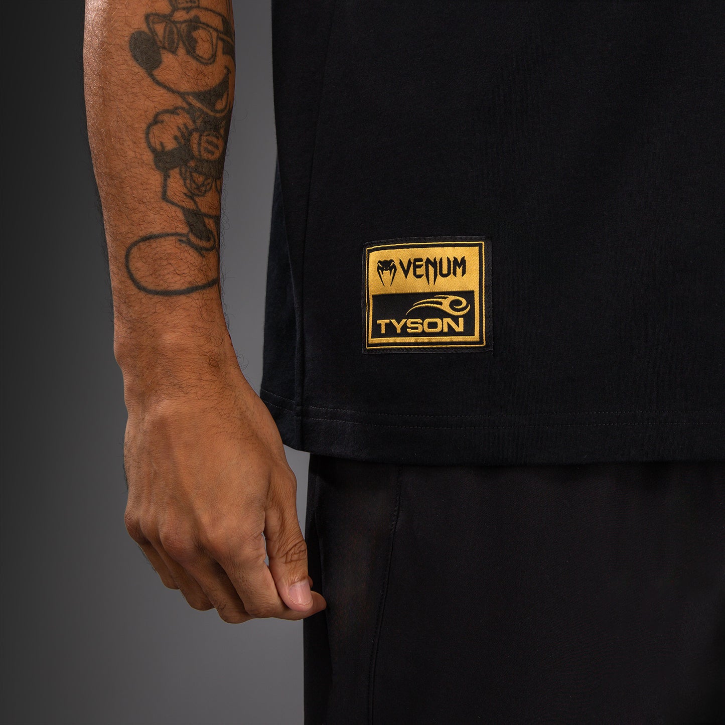 Venum x Mike Tyson Tiger Maglietta - Nero/Oro