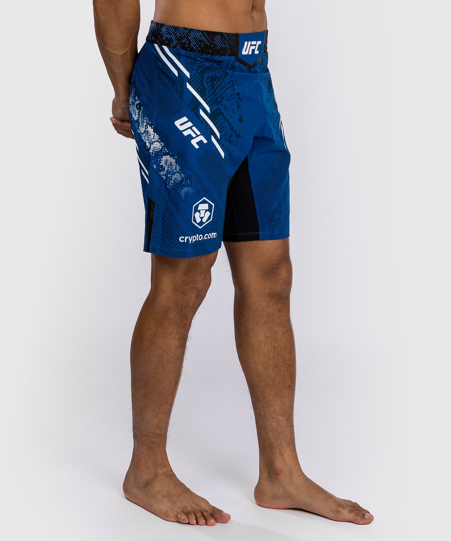 Pantaloncini da combattimento UFC Adrenaline by Venum personalizzati Authentic Fight Night - Uomo - Long Fit - Blu