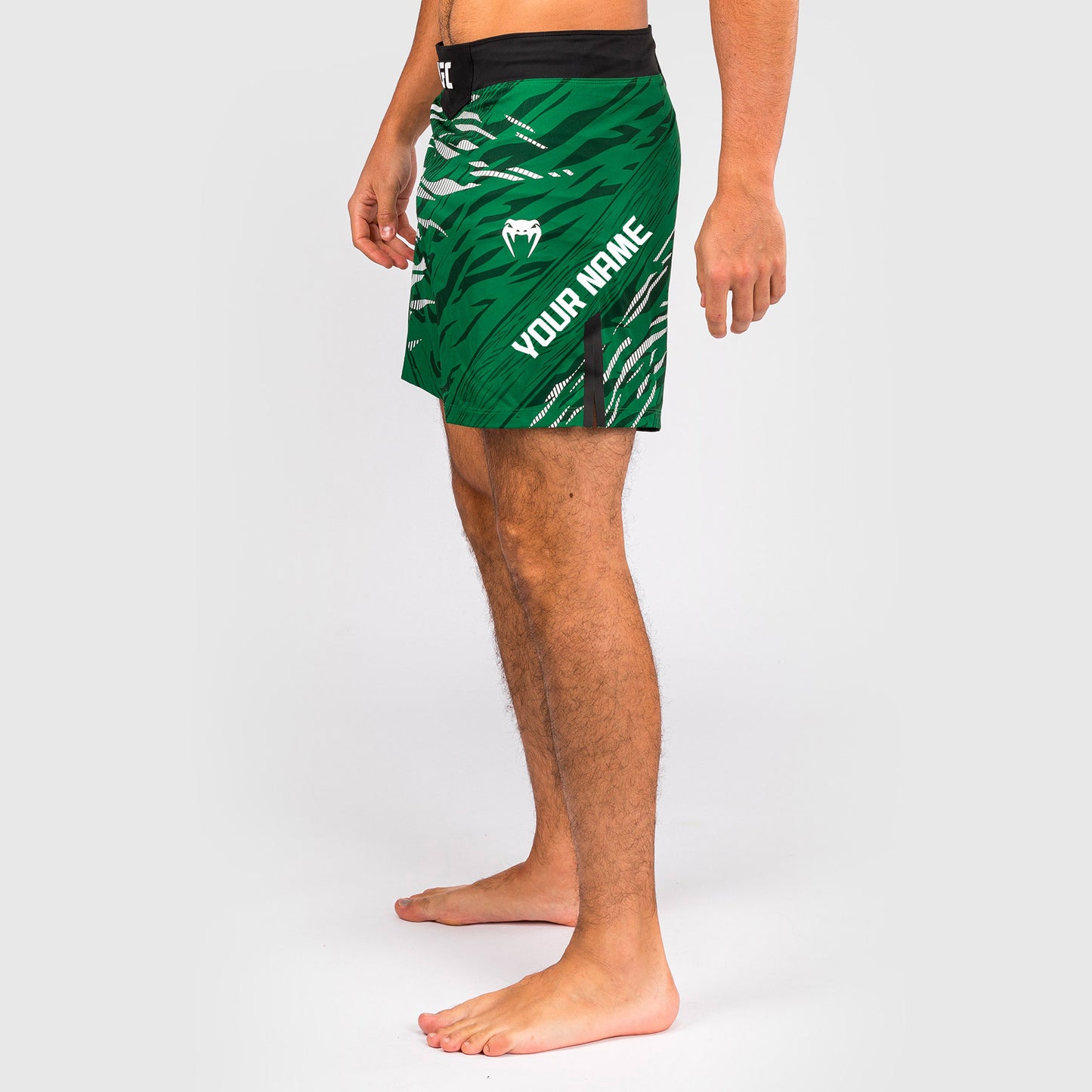 UFC Fusion by Venum Personalizzati Authentic Fight Night Shorts da Lotta per Uomo - Fit Corto - Verde
