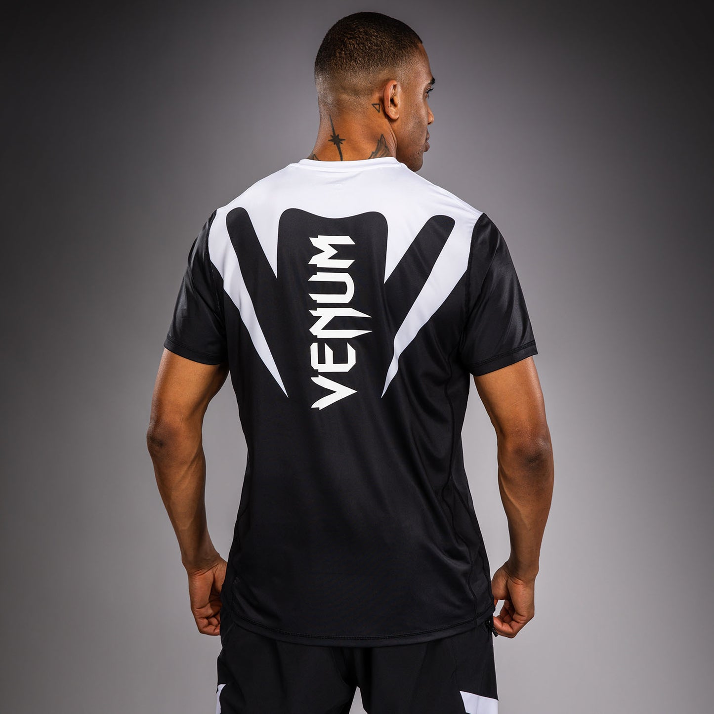 Venum Attack 90 Maglietta Dry Tech – Bianco/Nero