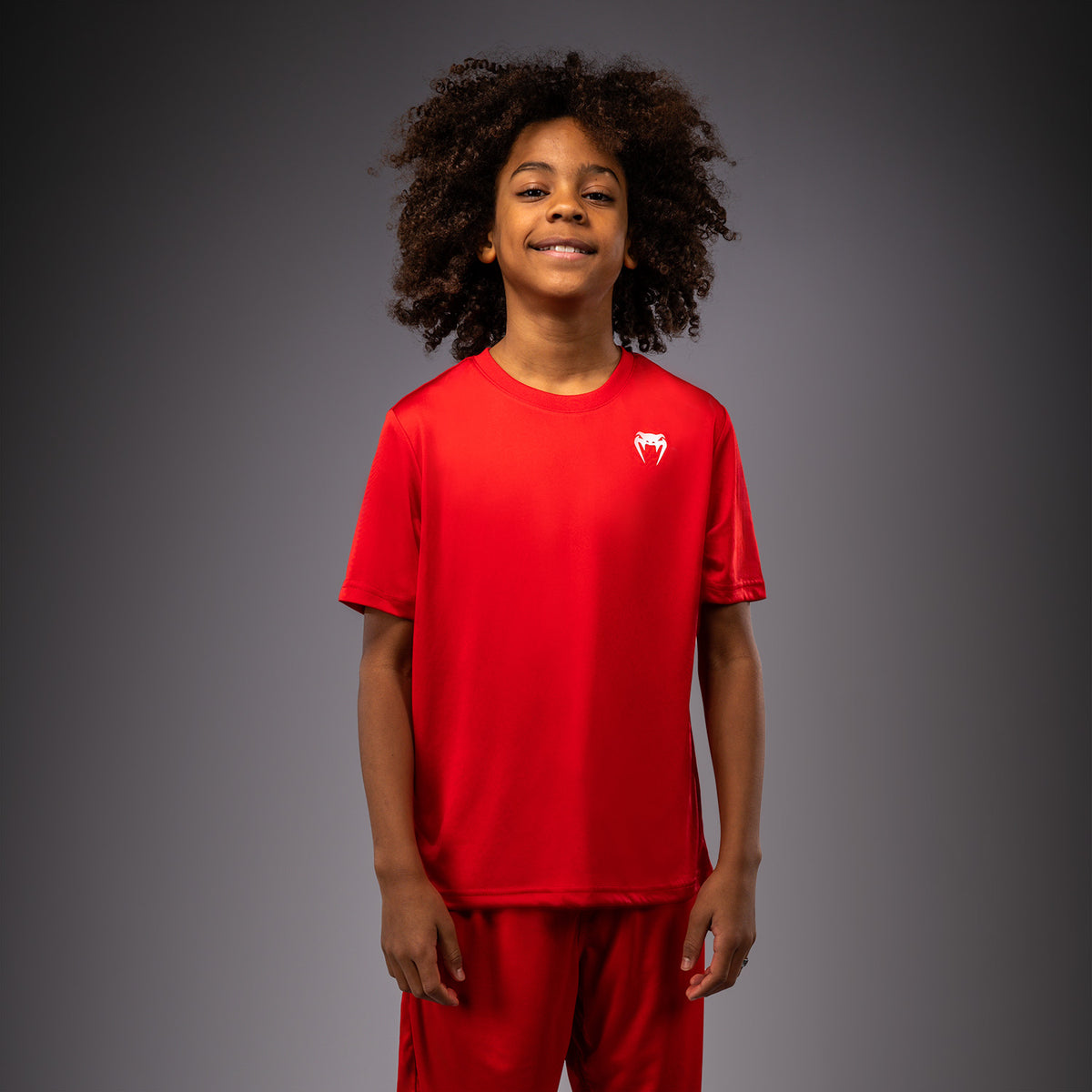 Venum Lineup Maglietta a Maniche Corte Per Bambini - Rosso/Bianco