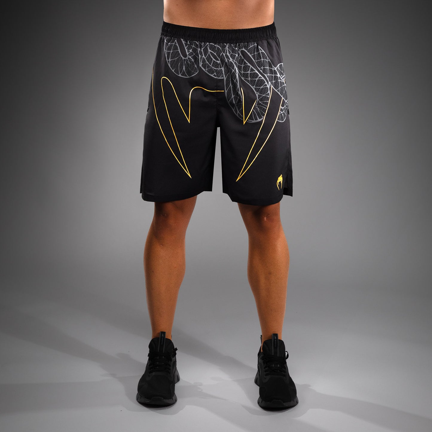 Venum Serpenti Pantaloncini da allenamento – Nero/Argento/Oro