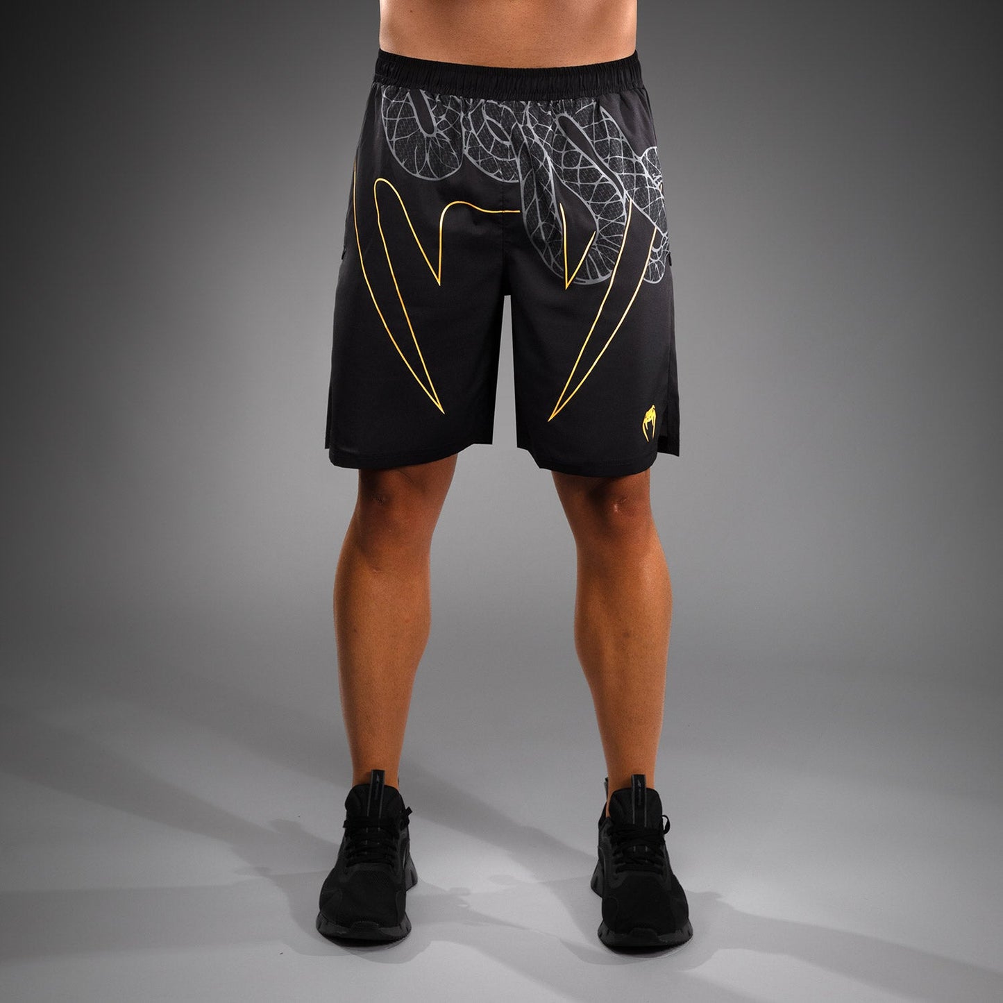 Venum Serpenti Pantaloncini da allenamento – Nero/Argento/Oro