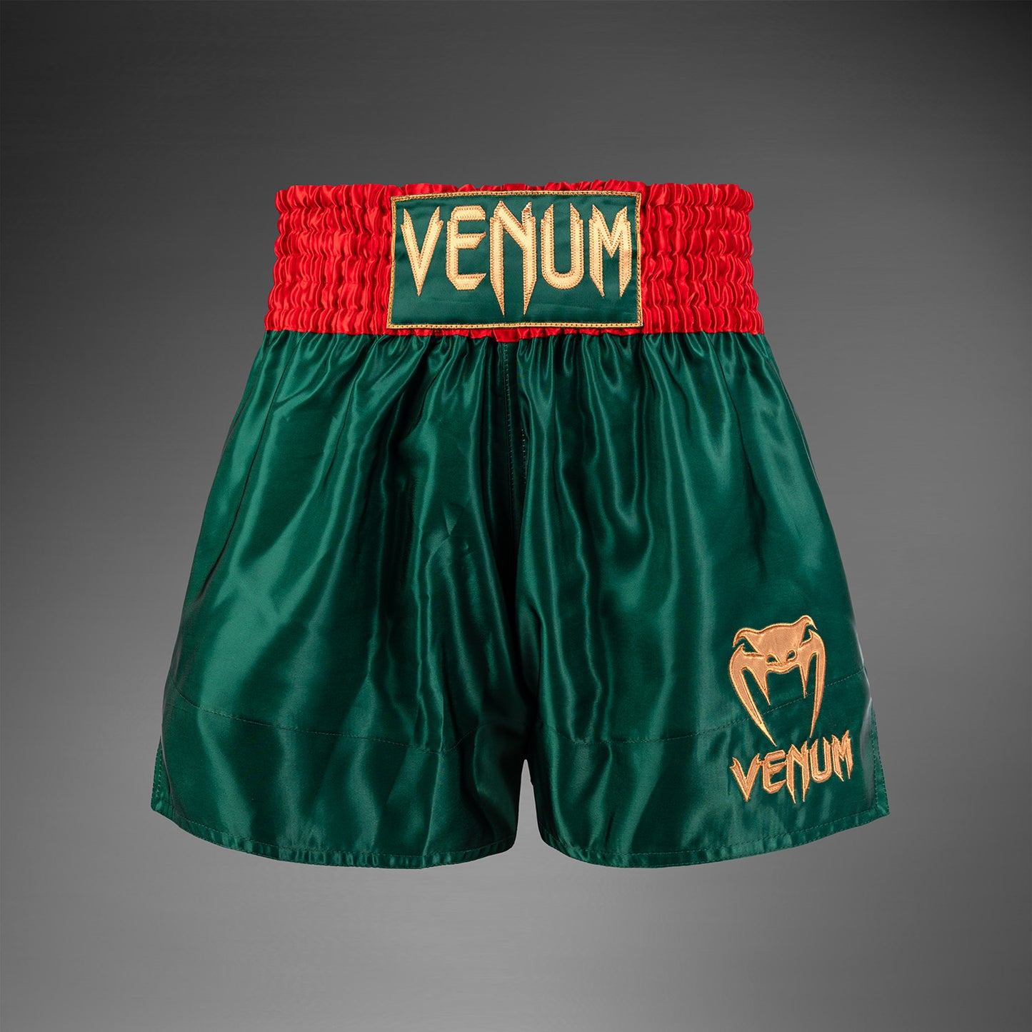 Venum Classic Pantaloncini da Muay Thai - Verde Foresta