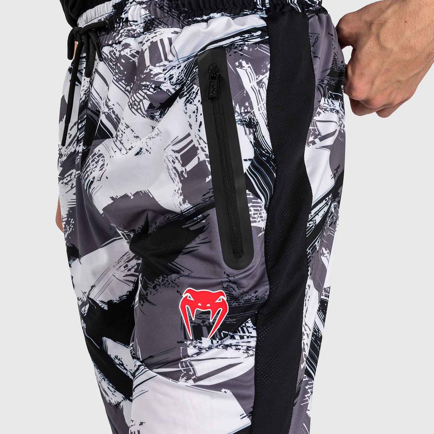 Venum Electron 3.0 Pantaloni da jogging - Rosso/Grigio