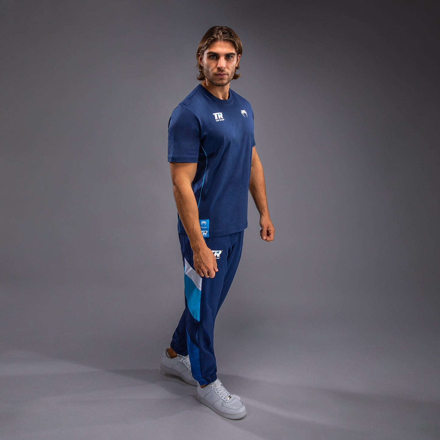 Venum x Top Rank Original Maglietta - Blu Navy