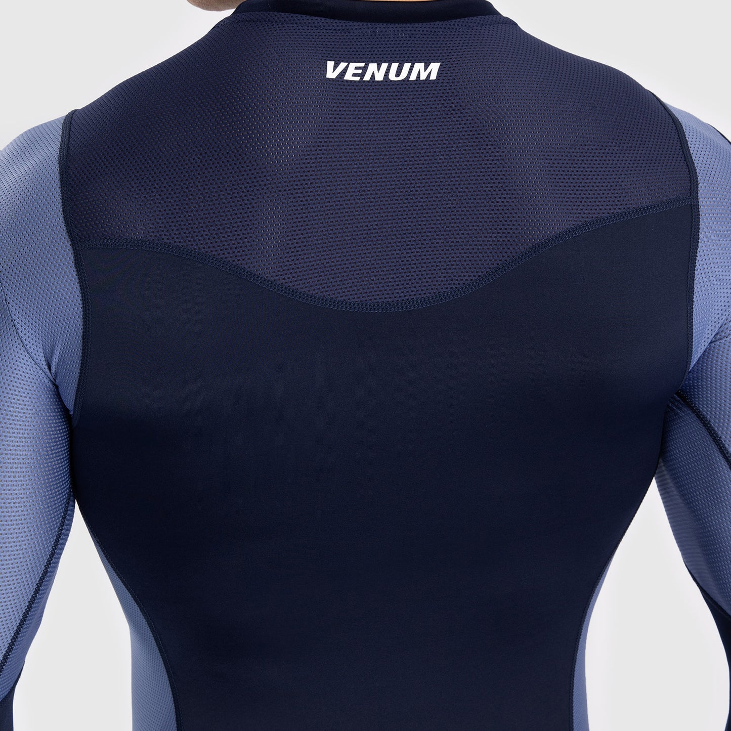 Venum Tempest Rashguard a maniche lunghe - Blu Navy/Blu