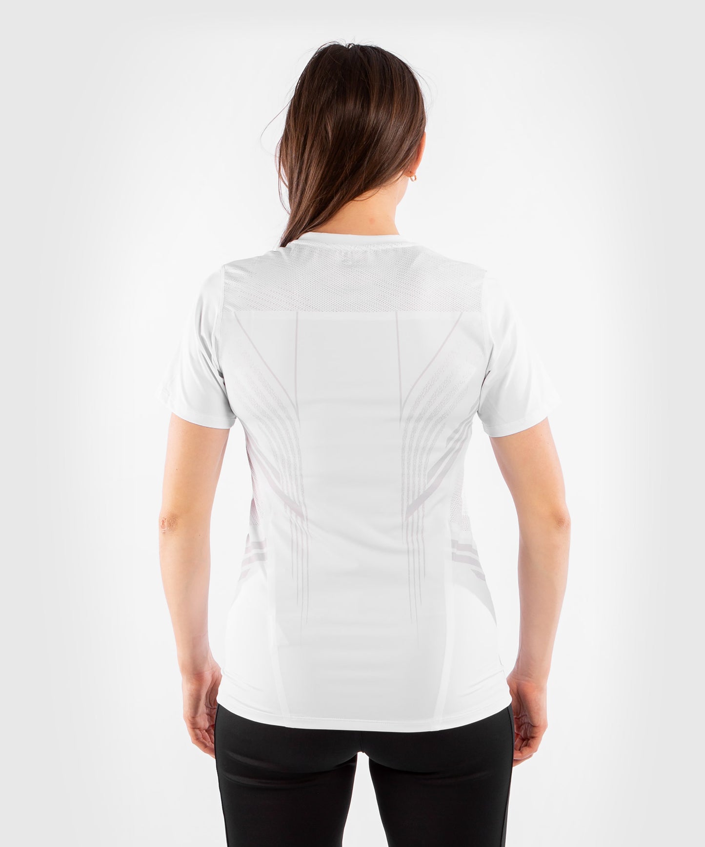 Maglia Tecnica Donna Personalizzata UFC Venum Authentic Fight Night - Bianco