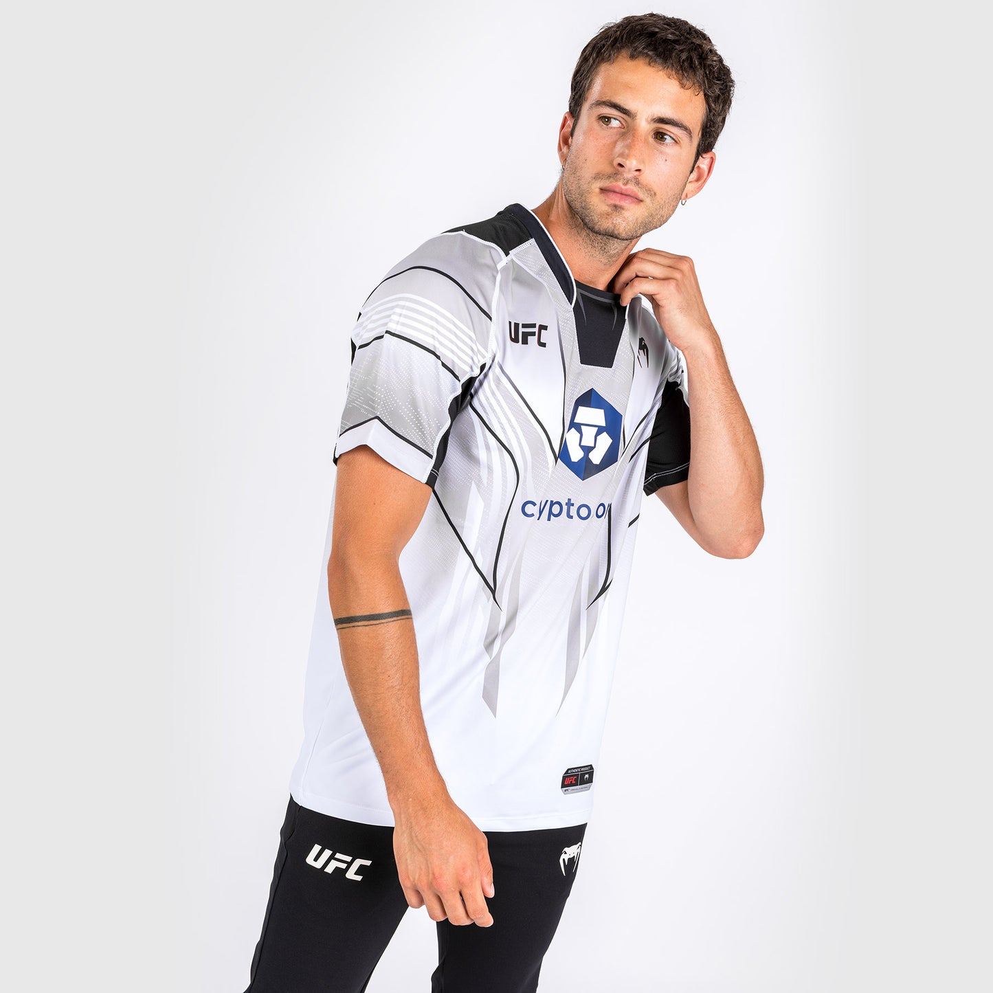 Maglia UFC Venum Authentic Fight Night 2.0 Uomo - Bianco