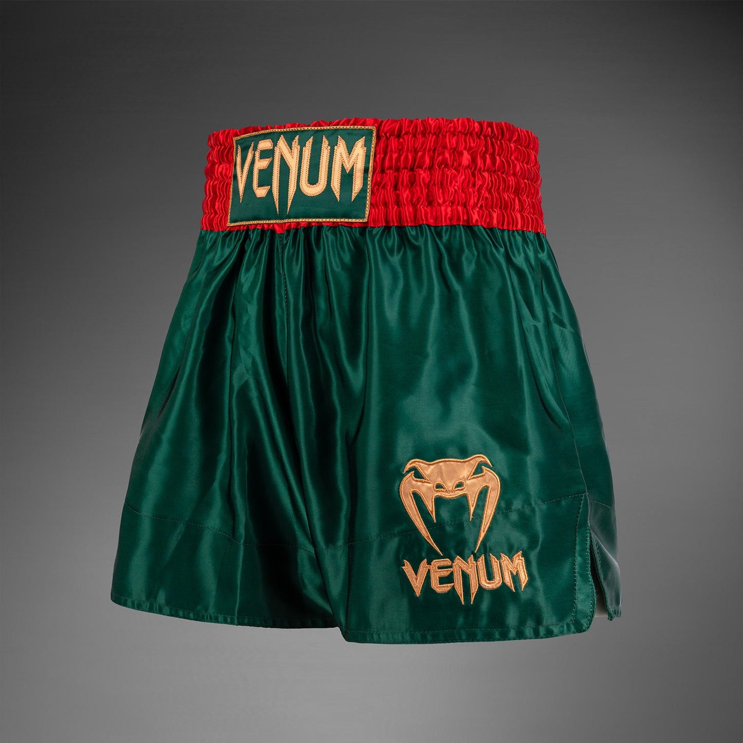 Venum Classic Pantaloncini da Muay Thai - Verde Foresta