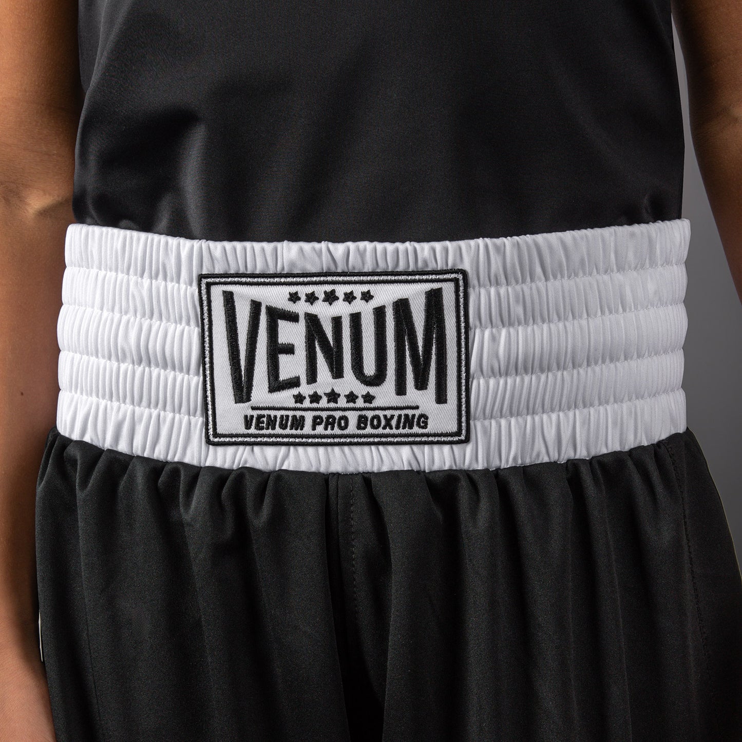 Venum Classic Pantaloncini da Boxe Per Bambini – Nero/Bianco