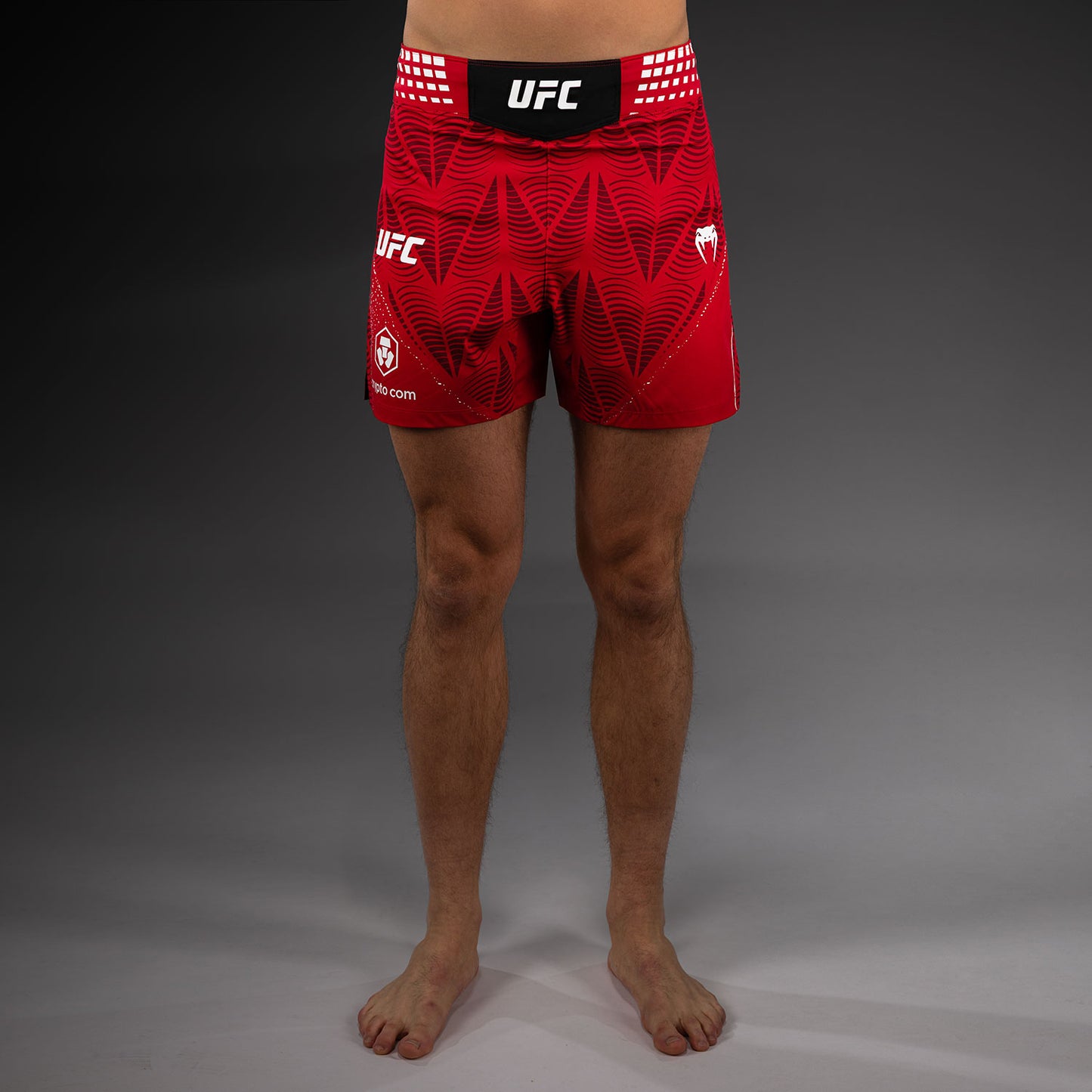 UFC Zenith by Venum Authentic Fight Night Pantaloncini da combattimento Fit corto Uomo Personalizzato - Rosso