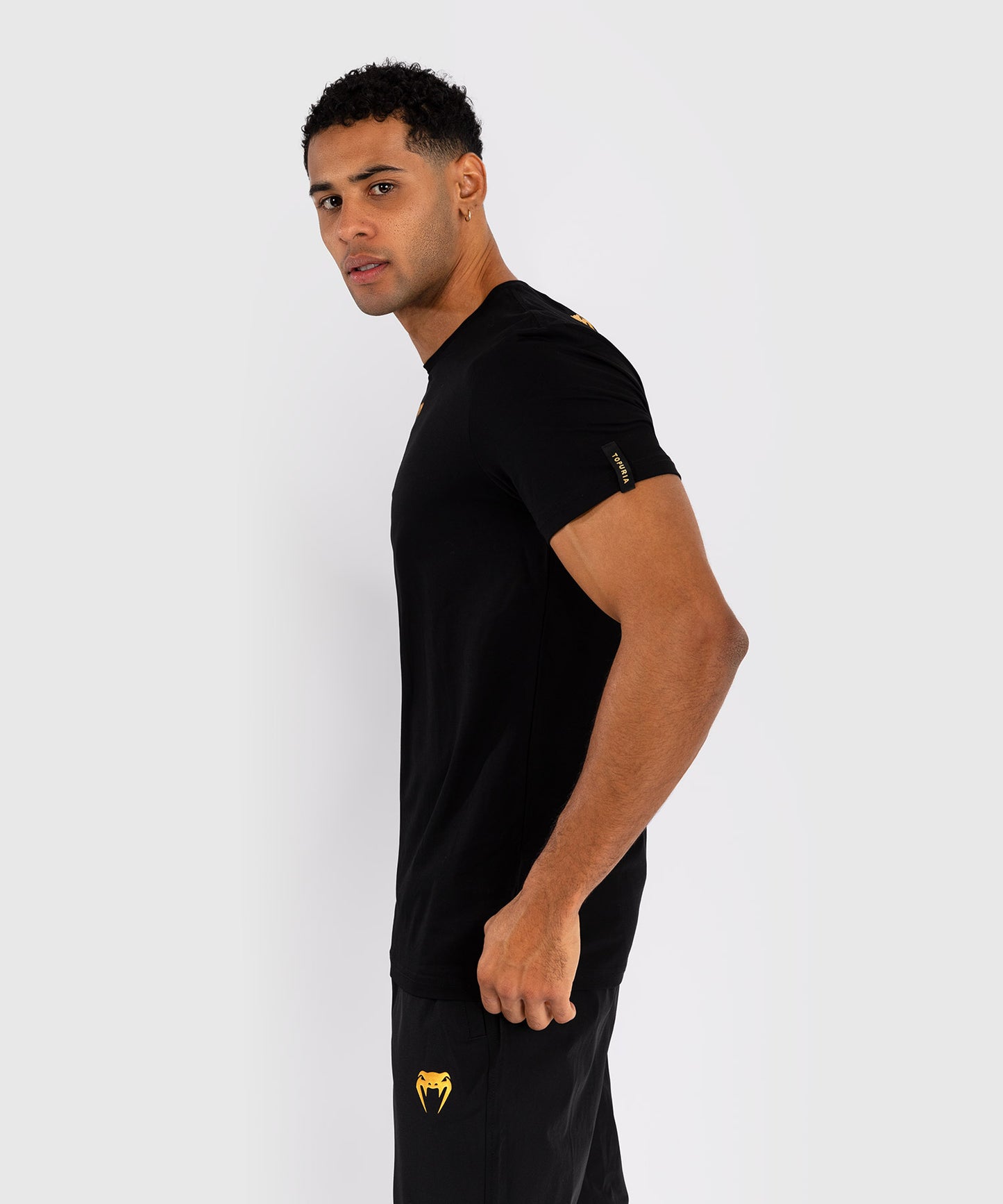 Venum x Topuria Unmatched Edition T-Shirt - Nero/Oro