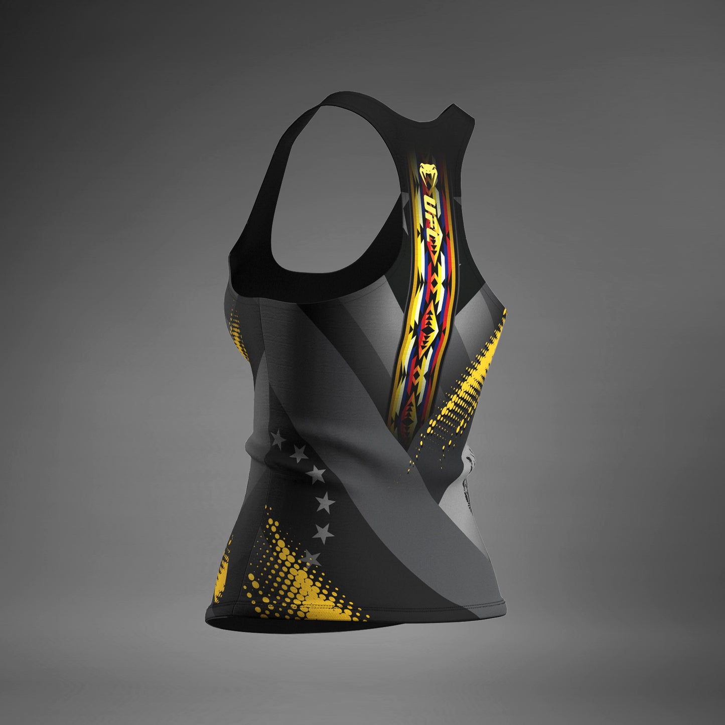 UFC Unrivaled by Venum Julianna Peña Reggiseno sportivo lungo da donna - Nero