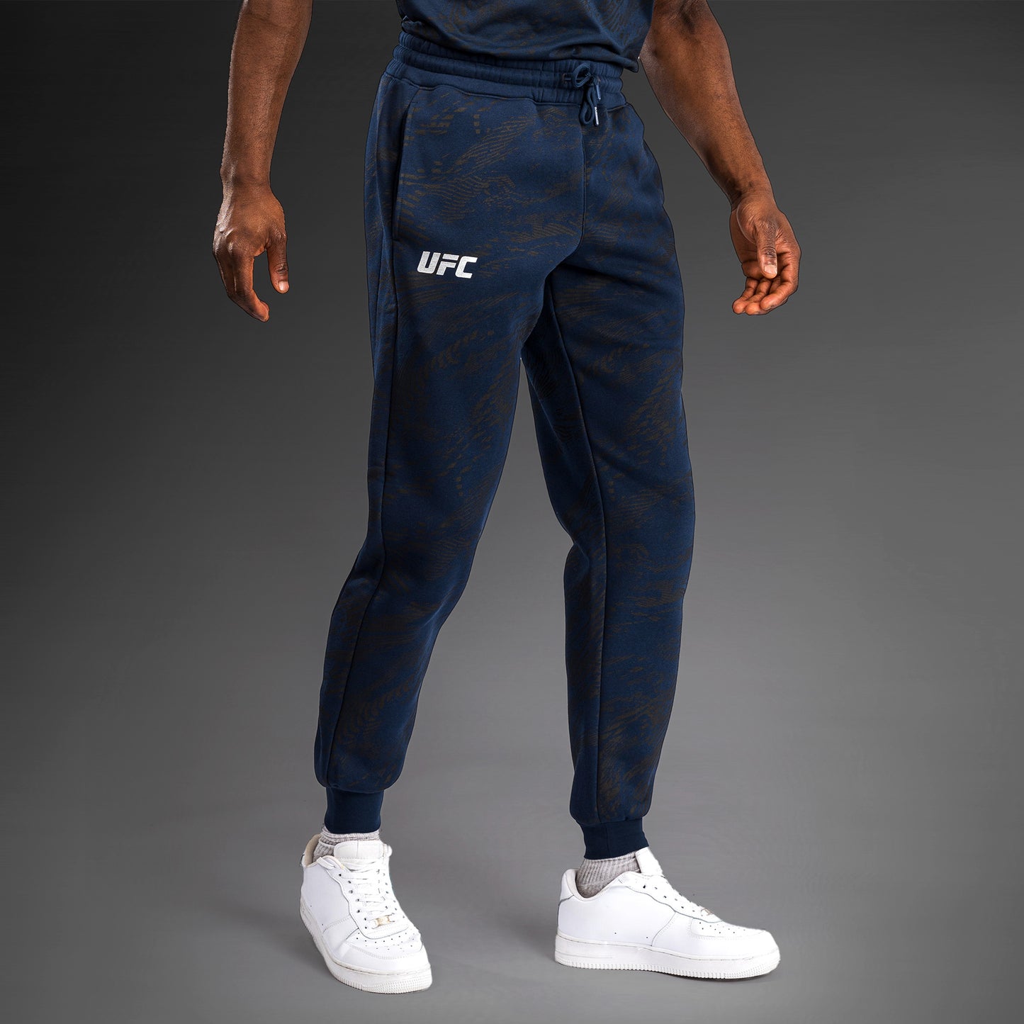 UFC Fusion by Venum Fight Week Pantaloni in Cotone per Uomo - Blu oceanico