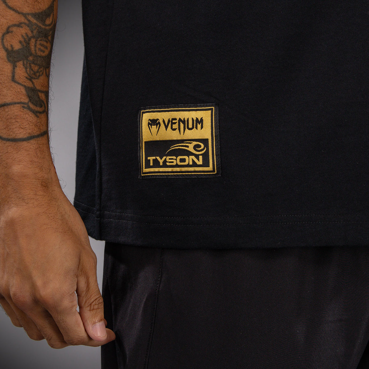 Venum x Mike Tyson Tiger Maglietta - Nero/Oro