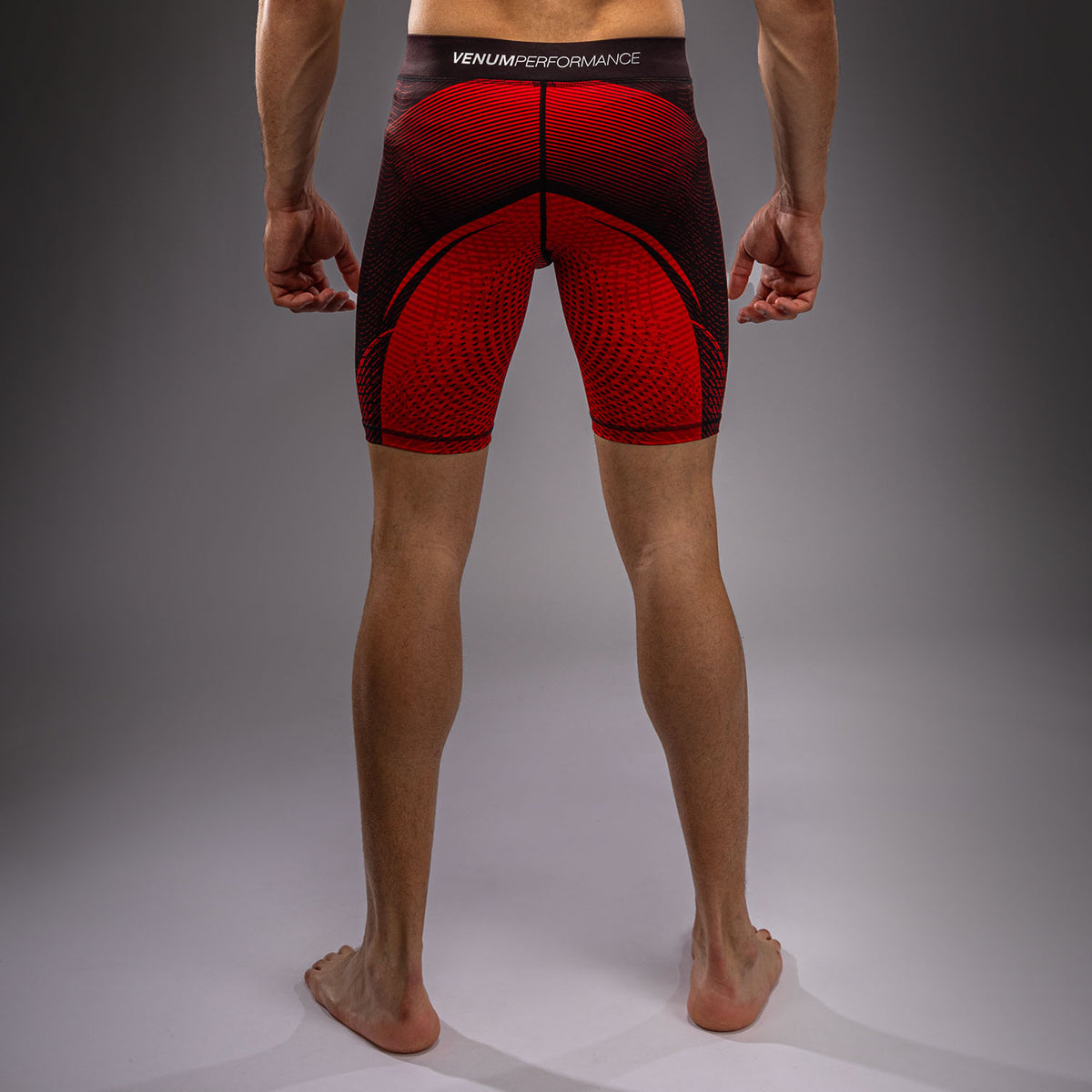 Venum Galactic 3.0 Pantaloncini a Compressione - Rosso/Argento